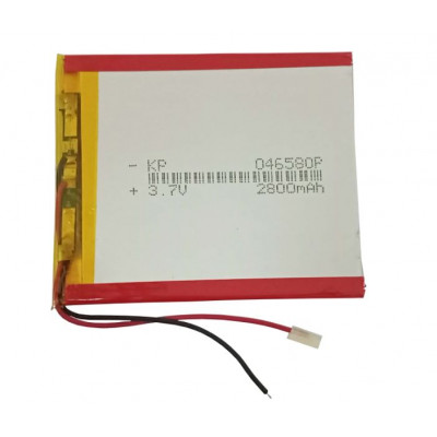 3.7V 2800mAH (Lithium Polymer) Lipo Rechargeable Battery Model KP-046580