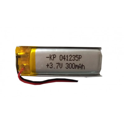 3.7V 300mAH (Lithium Polymer) Lipo Rechargeable Battery Model KP-041235