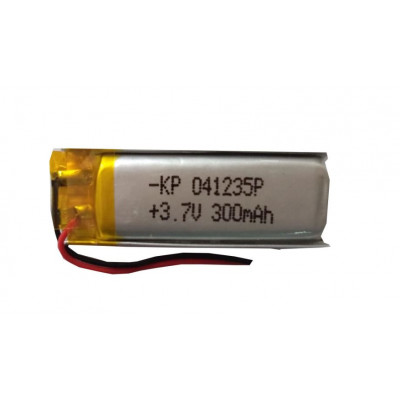 3.7V 300mAH (Lithium Polymer) Lipo Rechargeable Battery Model KP-041235 3.7V 300mAH (Lithium Polymer) Lipo Rechargeable Battery Model KP-041235