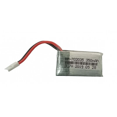 3.7V 350mAH (Lithium Polymer) Lipo Rechargeable Battery for RC Drone