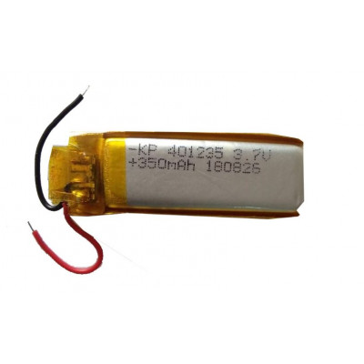 3.7V 350mAH (Lithium Polymer) Lipo Rechargeable Battery Model KP-401235