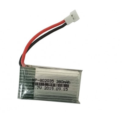 3.7V 380mAH (Lithium Polymer) Lipo Rechargeable Battery for RC Drone