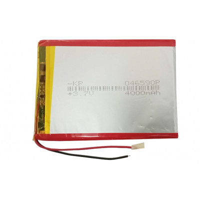 3.7V 4000mAH (Lithium Polymer) Lipo Rechargeable Battery Model KP-046590