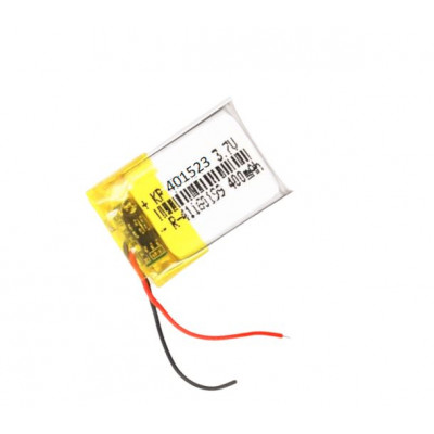 3.7V 400mAH (Lithium Polymer) Lipo Rechargeable Battery Model KP-401523