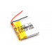 3.7V 400mAH (Lithium Polymer) Lipo Rechargeable Battery Model KP-402020