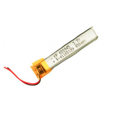 3.7V 450mAH (Lithium Polymer) Lipo Rechargeable Battery Model KP-600945