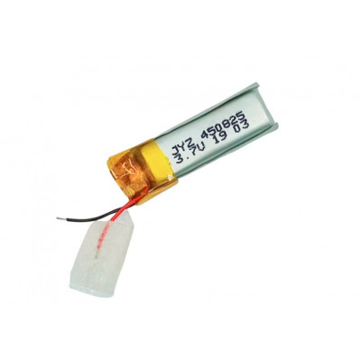 3.7V 70mAH (Lithium Polymer) Lipo Rechargeable Battery Model KP-450825