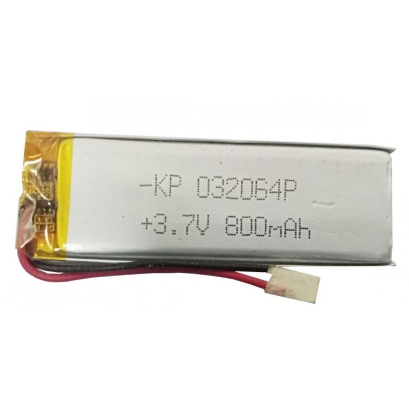 3 7v 800mah lithium polymer lipo rechargeable battery model kp 032064