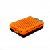 3D Printed Raspberry Pi 4 Case Black Orange