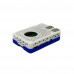 3D Printed Raspberry Pi 4 Case Blue White