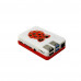 3D Printed Raspberry Pi 4 Case White Red