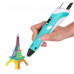 2nd Generation 3D Printing Pen with LCD, 1.75mm PLA ABS and Power Adapter - Blue Color