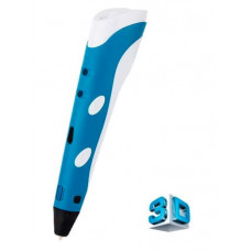 3D Printing Pen with Filament and Power Adapter - Blue color