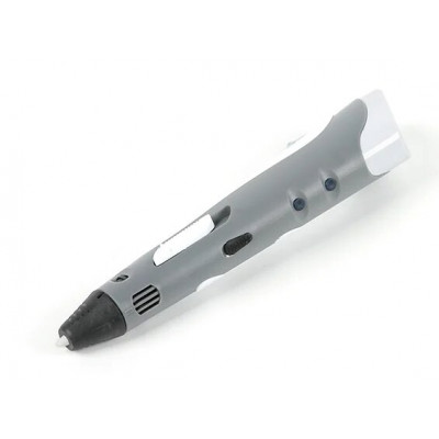 3D Printing Pen with Filament and Power Adapter - Grey color