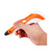 3D Printing Pen with Filament and Power Adapter - Orange color