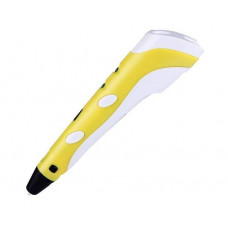 3D Printing Pen with Filament and Power Adapter - Yellow color