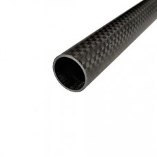 3K Roll-wrapped Carbon Fiber Tube Hollow-20mm-ODx18mm-IDx500mm