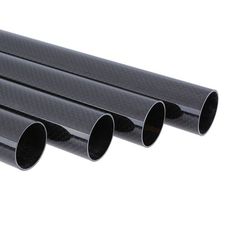 Hyperdrivecarbon 3K Twill Gloss Carbon Fiber Tube – 8mm To 50mm OD, 1000mm Length – UK Made