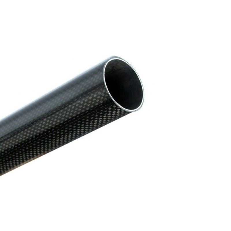 thumbnail image 2 of Carbon Fiber Round Tube 4mm X 3mm X 400mm Carbon Fiber Pultrusion 2 of 14