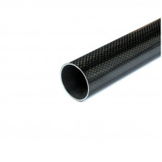 3K Roll-wrapped Carbon Fibre Tube (Hollow) 6mm(OD) x 4mm(ID) x 1000mm(L)