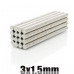 3mm x 1.5mm (3x1.5 mm) Neodymium Disc Strong Magnet 3mm x 1.5mm (3x1.5 mm) Neodymium Disc Strong Magnet