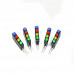 3MM Four Hole Lamp Holder with Light Blue+Red+Yellow+Green Left + Right -(Pack of 5)
