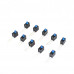 3MM Single Hole LED Light Holder with Blue led Light (Pack of 10) 3MM Single Hole LED Light Holder with Blue led Light (Pack of 10)