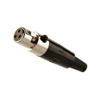 3Pin Mini XLR connector Female Plug 3Pin Mini XLR connector Female Plug