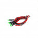3V 5MM Green LED Indicator Light with 20CM Cable (Pack of 5) 3V 5MM Green LED Indicator Light with 20CM Cable (Pack of 5)