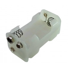 4xAA Battery Holder - White