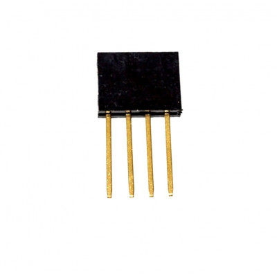 4 Pin Female 11mm tall stackable Header Connector for Arduino