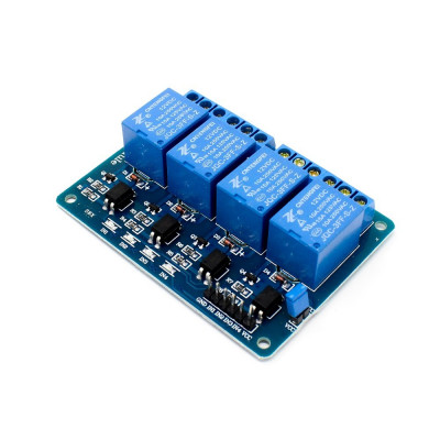 4 Channel 12V Relay Module with Optocoupler buy online at Low Price in ...