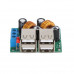 4 USB Port A5268 Step Down Voltage Regulator 4USB Buck Converter Power Transformer Supply DC36V 24V 12V 9V to 5V 3A For Hub Phone Auto Car