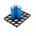 4 X 5 18650 Battery Holder with 18.5MM Bore Diameter 4 X 5 18650 Battery Holder with 18.5MM Bore Diameter