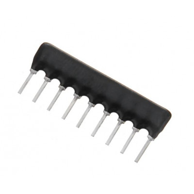 4.7K ohm 9 Pin Resistor Network - SIP