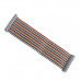 40 Pin Colorful Rainbow GPIO Female to Female Cable 20CM for Raspberry Pi