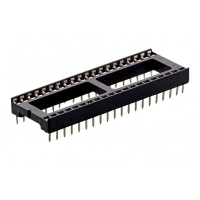 40 Pin IC Base (DIP) - 2 Pieces Pack