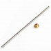 400mm Trapezoidal 4 Start Lead Screw 8mm Thread 2mm Pitch Lead Screw with Copper Nut