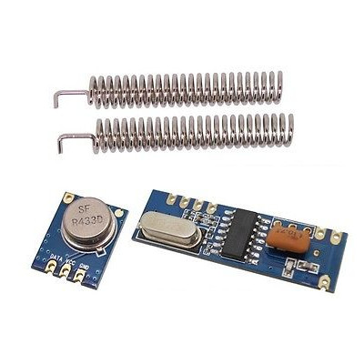 433MHz 100 Meters STX882 ASK Transmitter Module + SRX882 Superheterodyne Receiver Module + Antenna