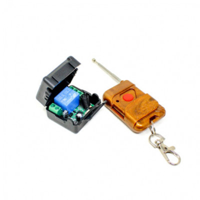 433MHz 5V 1 Channel Relay Module Wireless Remote Control Switch without Battery 433MHz 5V 1 Channel Relay Module Wireless Remote Control Switch without Battery