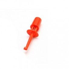 43mm Round Small Single Test Hook Clip Test Probe Red