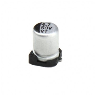 47uf ,50V, surface mount capacitor (Pack of 5) 47uf ,50V, surface mount capacitor (Pack of 5)