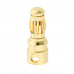 4mm Gold Connectors Male