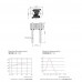 4mm LDR Sensor Photoresistor Photo Cell 5-10K GL4516