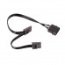 4PIN (Large) IDE 1 Input to 5 SATA Output Hard Disk Power Cord