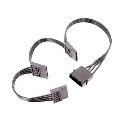 4PIN (Large) IDE 1 Input to 9 SATA Output Hard Disk Power Cord