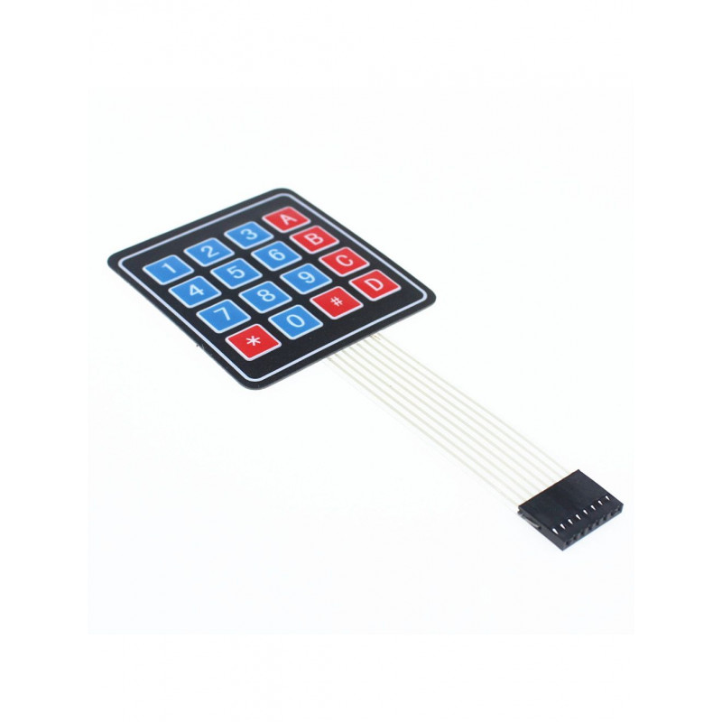 4x4 Matrix Membrane Type Keypad 16 Keys Buy Online At Low Price In