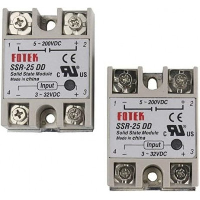 5-200V SSR-25DD Solid State Relay