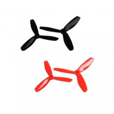 5045 3 Blades Propeller Black & Amp, Red CW & Amp CCW 5045 3 Blades Propeller Black & Amp, Red CW & Amp CCW