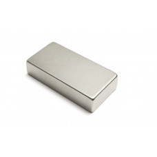 50mm x 25mm x 12.5mm (50x25x12.5 mm) Neodymium Block Magnet